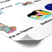 Poster Horaire du coucher Visuel de l'image utilisée par  (Coin)