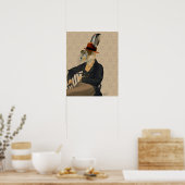 Poster Horatio Hare sur la chaise (Cuisine)