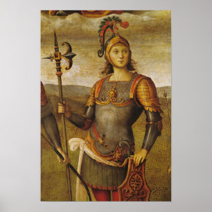 Poster Horatius Coclès, de la Sala dell'Udienza