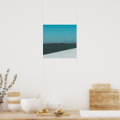 Poster Horizon Bleu (Cuisine)