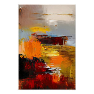 Poster Horizon Brûlant