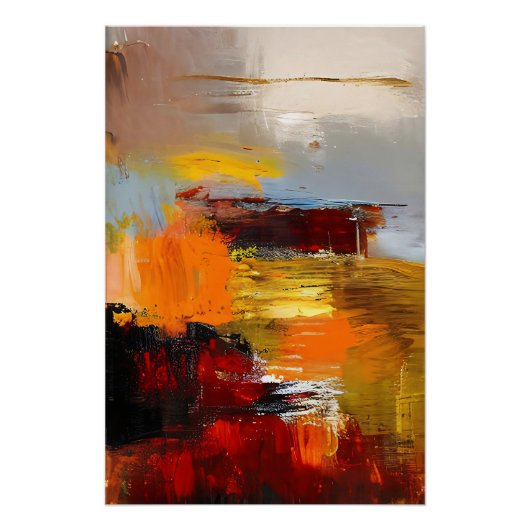 Poster Horizon Brûlant (Devant)