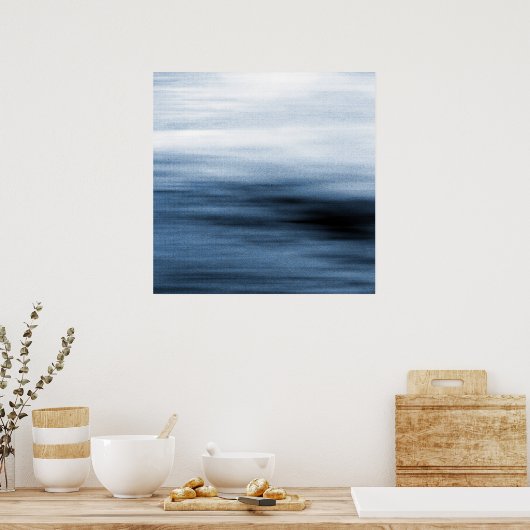 Poster 'Horizon d'ardoise' (Cuisine)