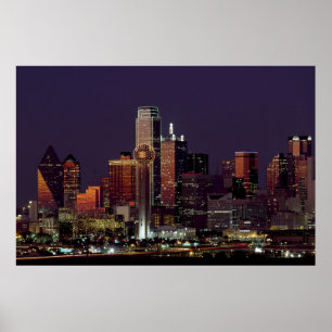Poster Horizon de Dallas la nuit