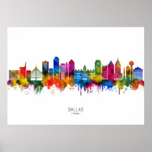 Poster Horizon de Dallas Texas