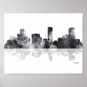 POSTER HORIZON DE DENVER, LE COLORADO