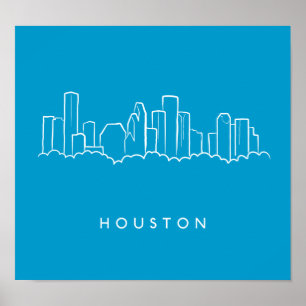 Poster Horizon de Houston