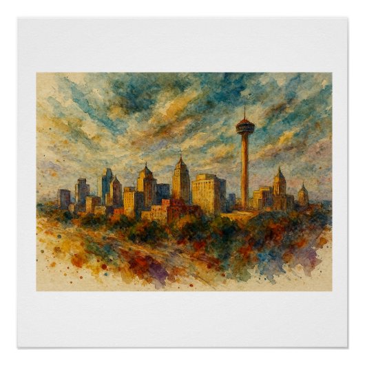 Poster Horizon de San Antonio,  (Devant)