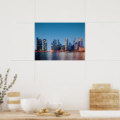 Poster Horizon de Singapour (Cuisine)