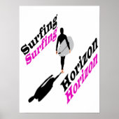 Poster Horizon de surf (Devant)