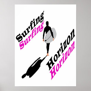 Poster Horizon de surf