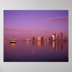 Poster Horizon de Toronto, Ontario, Canada