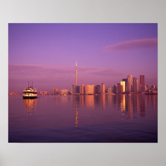 Poster Horizon de Toronto, Ontario, Canada (Devant)