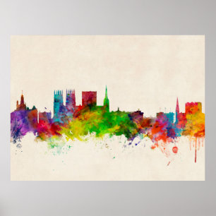 Poster Horizon de York Angleterre
