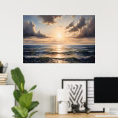 Poster Horizon d'Éternité (Bureau à domicile)