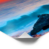 Poster Horizon enflammé (Coin)