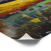 Poster Horizon fragmenté (Coin)