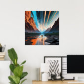 Poster Horizon Infini (Bureau à domicile)