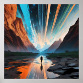 Poster Horizon infini (Devant)