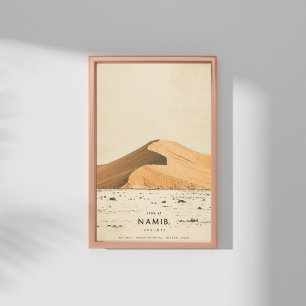 Poster Horizon Infini – Voyage Vintage dans le Désert du 