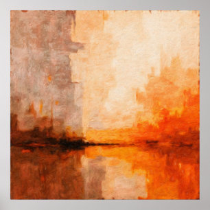 Poster Horizon lointain