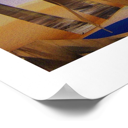 Poster Horizon nubien (Coin)