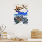 Poster Horizon Ouest interdit (Cuisine)