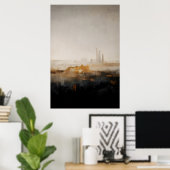 Poster Horizon qui disparaît (Bureau à domicile)