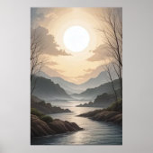Poster Horizon silencieux (Devant)