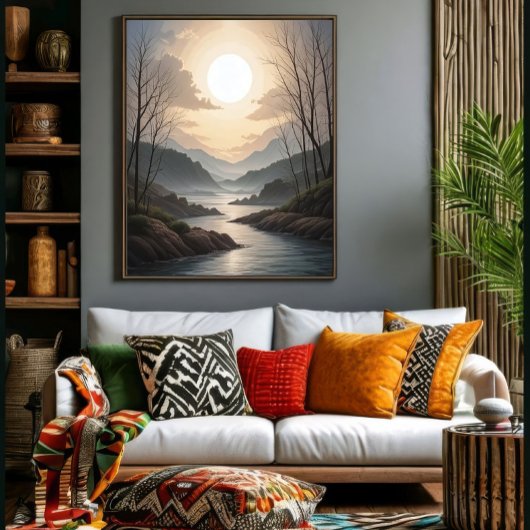 Poster Horizon silencieux