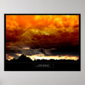 Poster Horizon sombre (Devant)