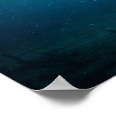 Poster Horizons au-dessus et au-dessous (Coin)