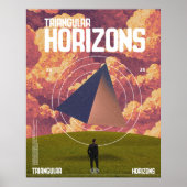 Poster Horizons triangulaires (Devant)