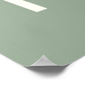 Poster horizontal de l'amour coloré (Coin)