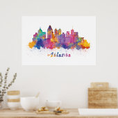 Poster horizonte de atlanta (Cuisine)