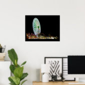 Poster Horloge 21 (Bureau à domicile)