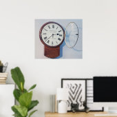 Poster Horloge à cadran, Londres, 1850 (Bureau à domicile)