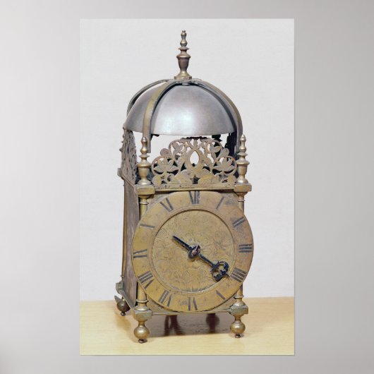 Poster Horloge à lanterne (Devant)