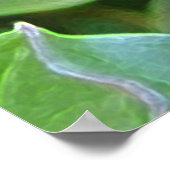 POSTER HORLOGE À QUATRE FEUILLES (Coin)