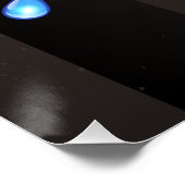 Poster Horloge à vapeur avec libellule mécanique (Coin)