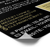 Poster Horloge Antique, Horologiste Publicité (Coin)