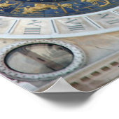 Poster Horloge Astrologique, Piazza San Marco, Venise (Coin)