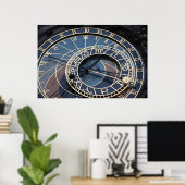 Poster Horloge astronomique (Bureau à domicile)