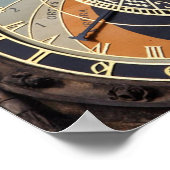 Poster Horloge Astronomique À Praque (Coin)