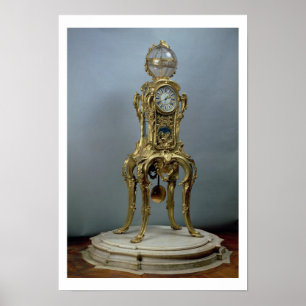 Poster Horloge astronomique de Passament faite par