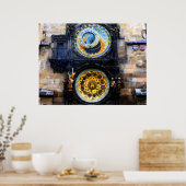 Poster Horloge astronomique de Prague (Cuisine)