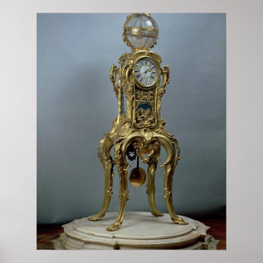 Poster Horloge astronomique des passagers réalisée par Ja (Devant)