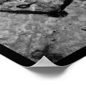 Poster Horloge congelée (Coin)