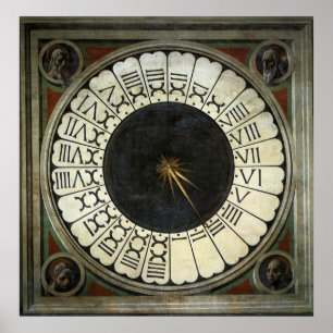 Poster Horloge dans le Duomo par Paolo Uccello
