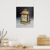Poster Horloge du support miniature (Cuisine)